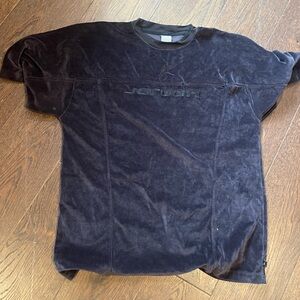 Michael Jordan xl exclusive vintage velour T-shirt w zipper